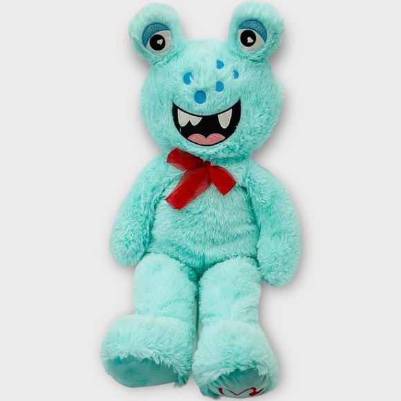 Jumbo 36" Walmart Alien Monster Valentine's Day Plush Blue Way to Celebrate - Picture 6 of 6